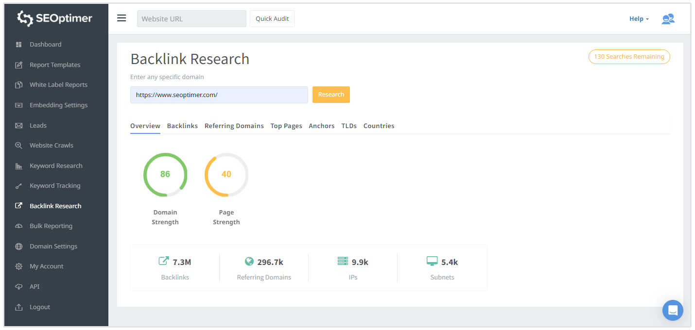 Backlink-Forschung